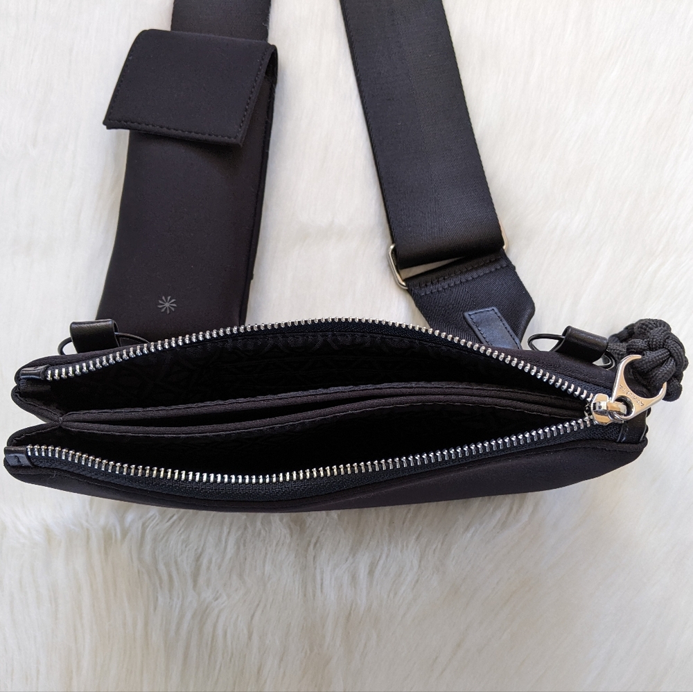 Athleta Revive Modular Black Crossbody Bag Like New - Picture 7 of 14